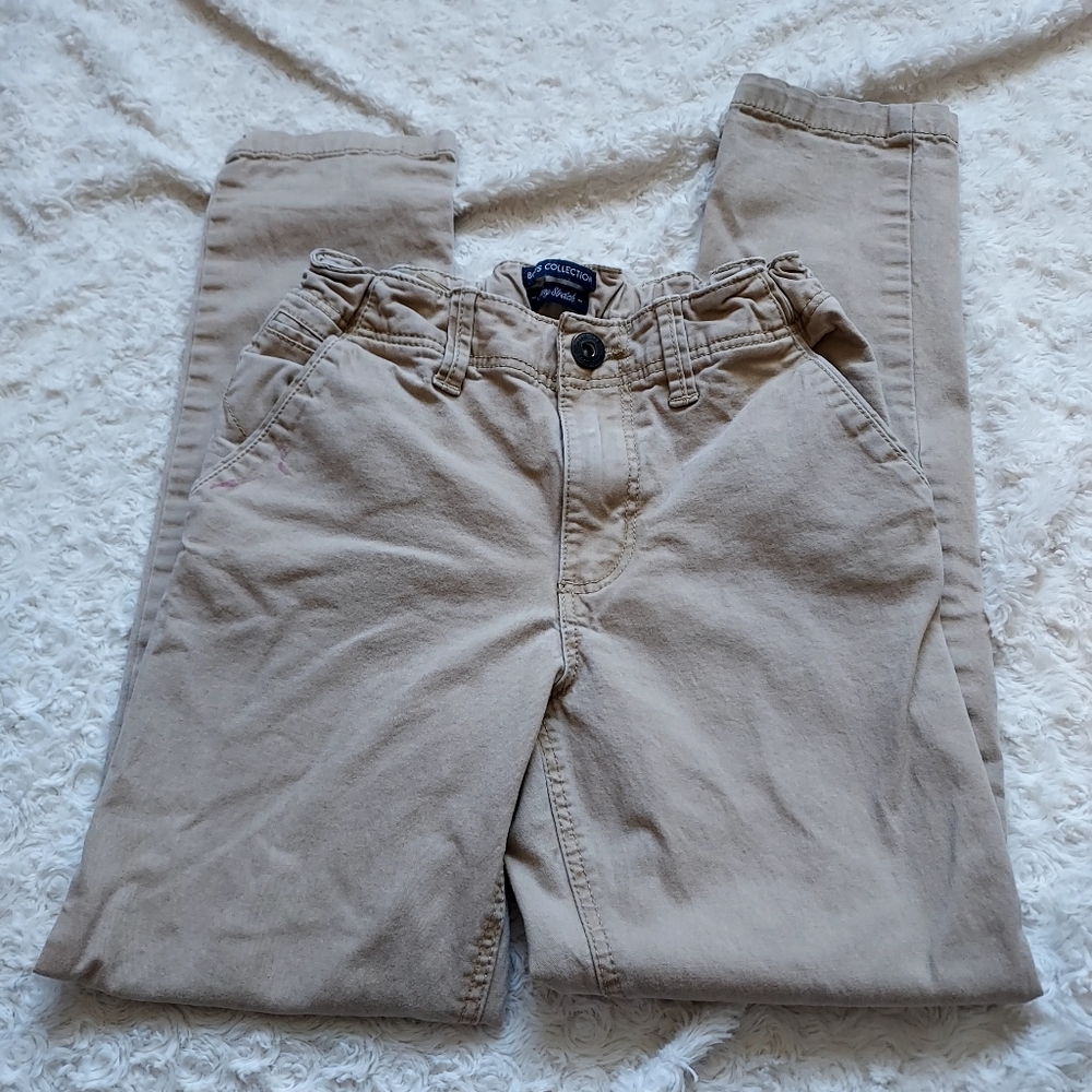 H&M Tan boy's collection skinny stretch pants size 9/10 School Everyday Casual